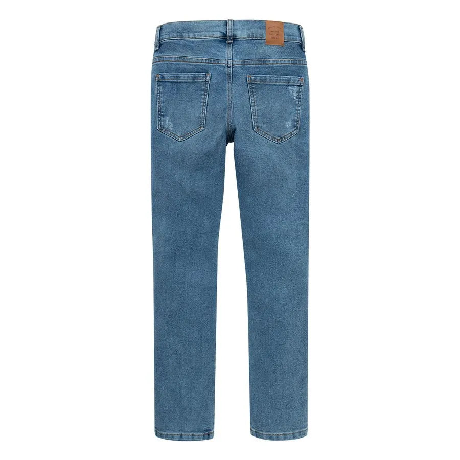 Denim Silueta Super Slim Con Bolsillos