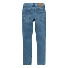 Denim Silueta Super Slim Con Bolsillos