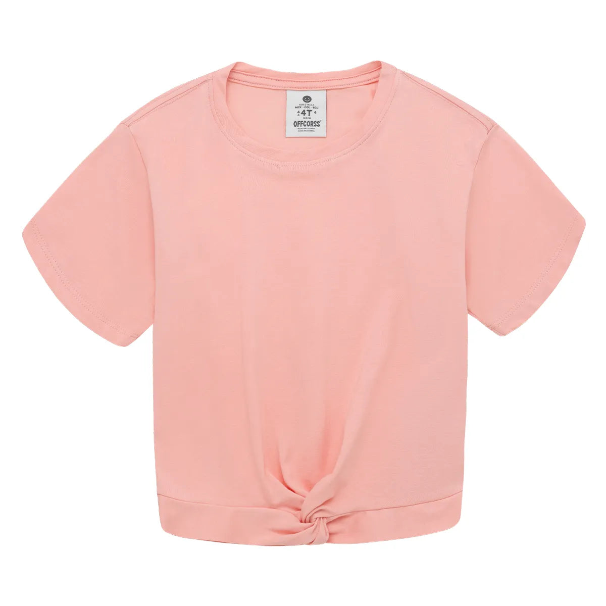 Camiseta Con Nudo Al Frente