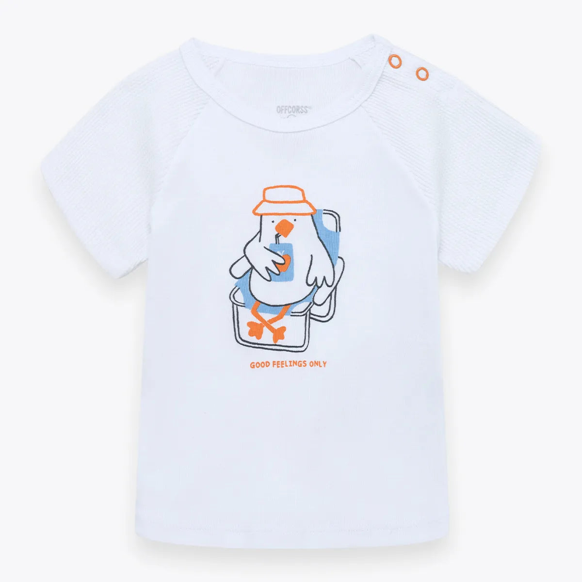 Camiseta Con Botones En El Hombro