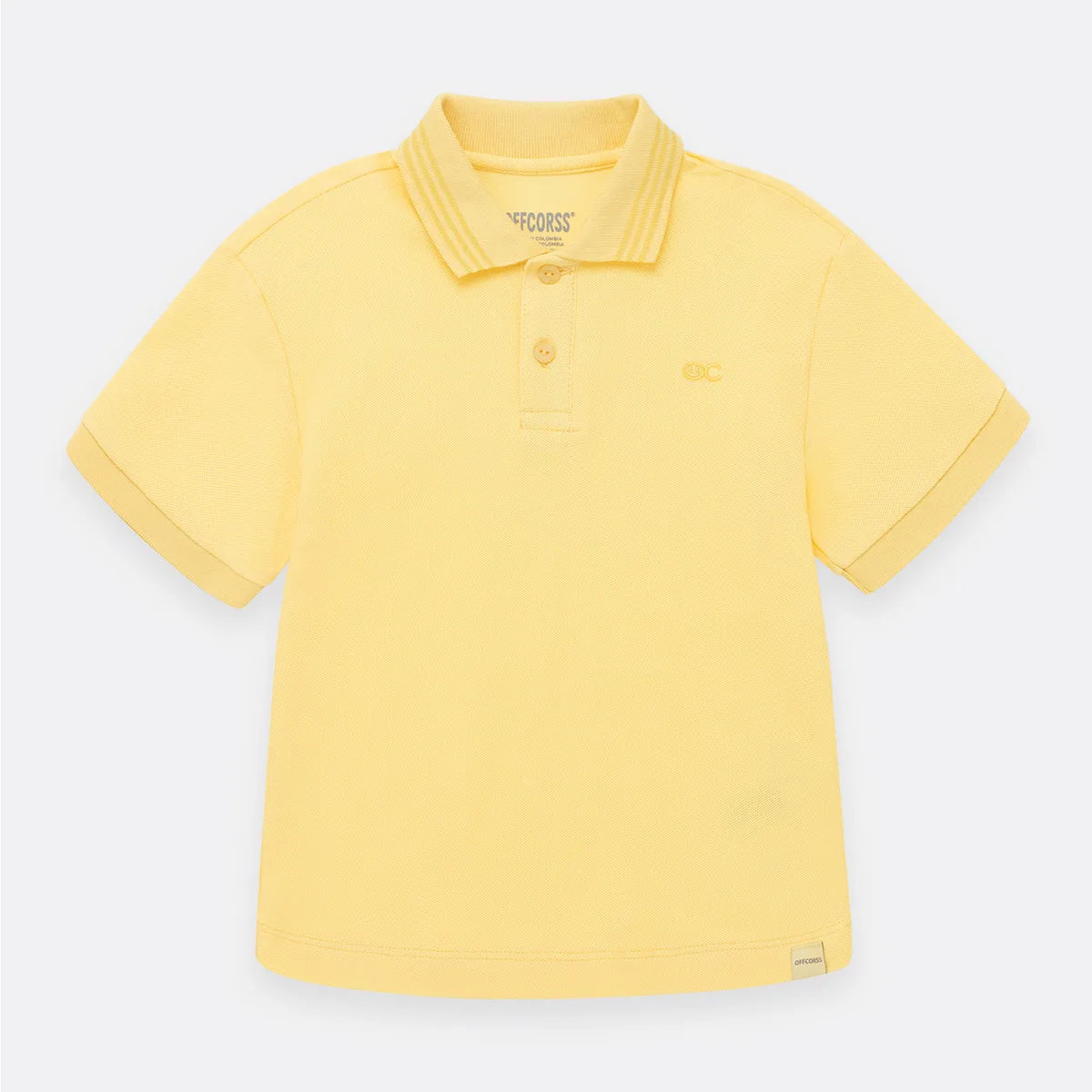 Camiseta Polo Amarillo