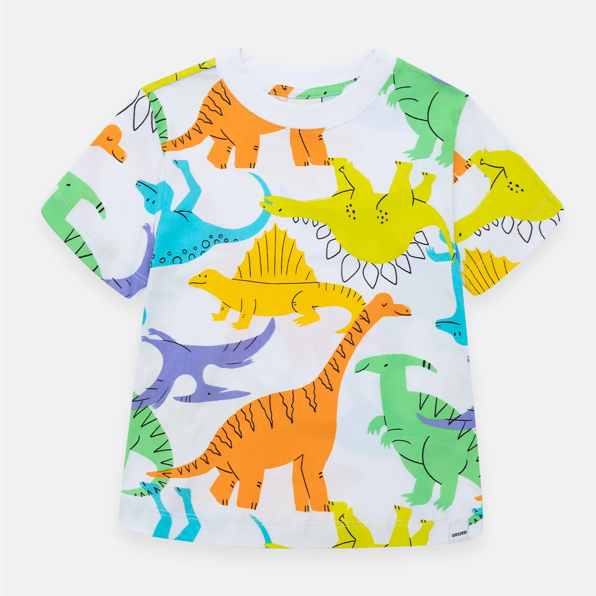 Camiseta Dino Colores