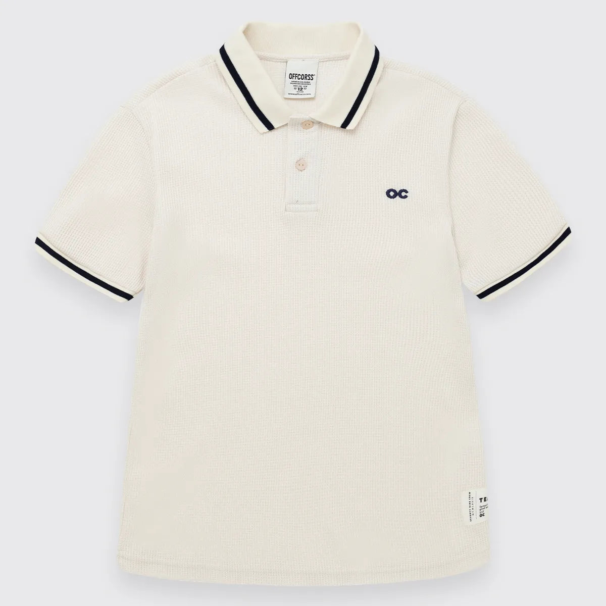 Camiseta Polo Beige