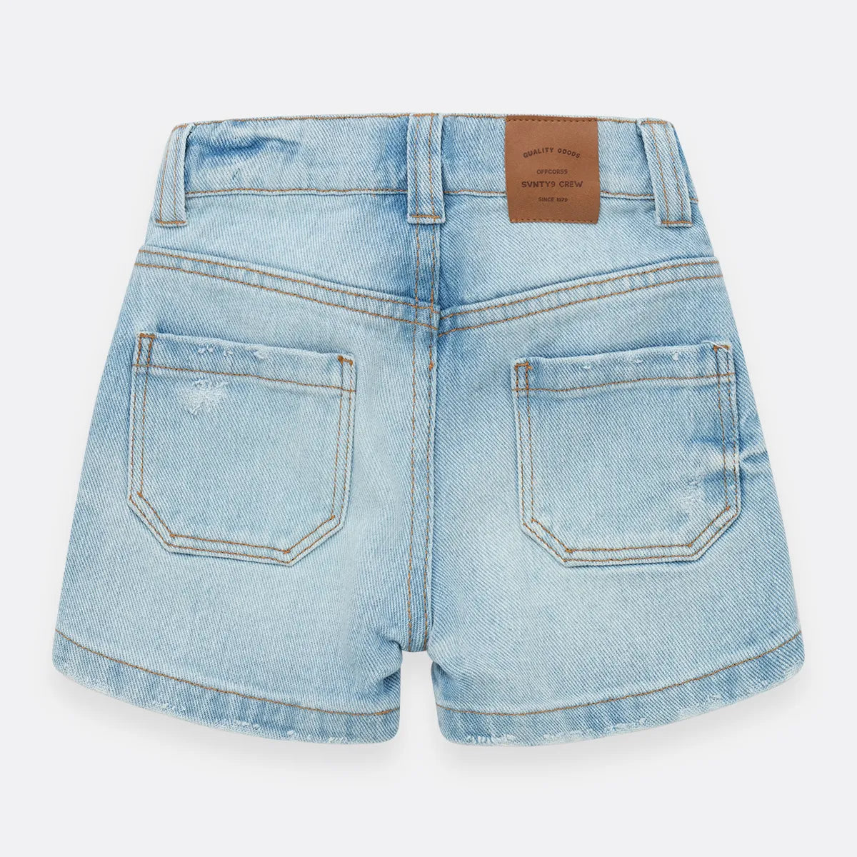 Short Para Niña En Denim