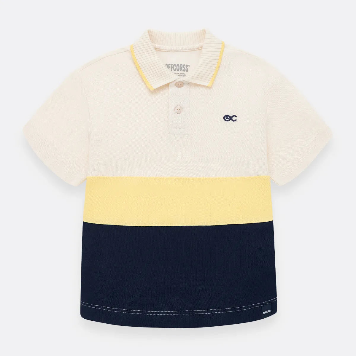 Camiseta Polo Beige