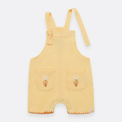 Overall Corto En Tejido De Punto