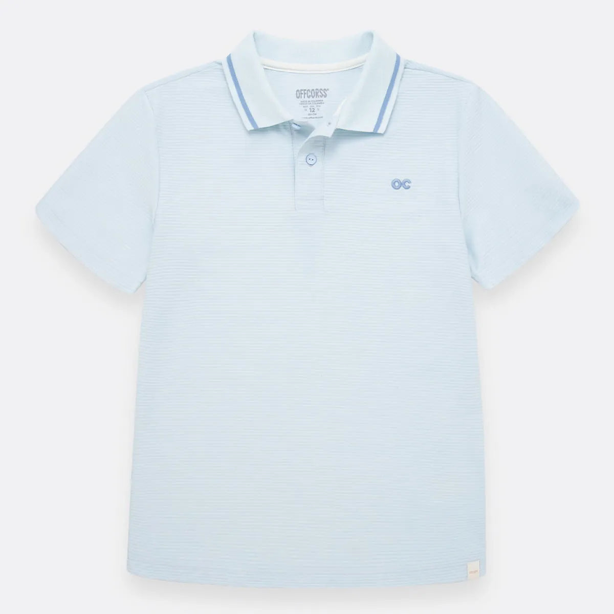 Camiseta Polo Azul