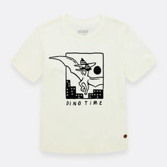 Camiseta Dino Time Beige