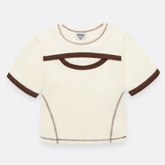 Crop top Beige