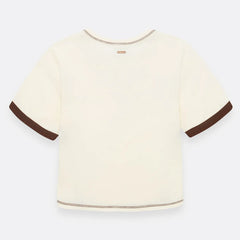 Crop top Beige