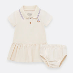 Vestido Tipo Polo Con Panty