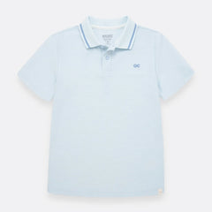 Camiseta Tipo Polo Azul