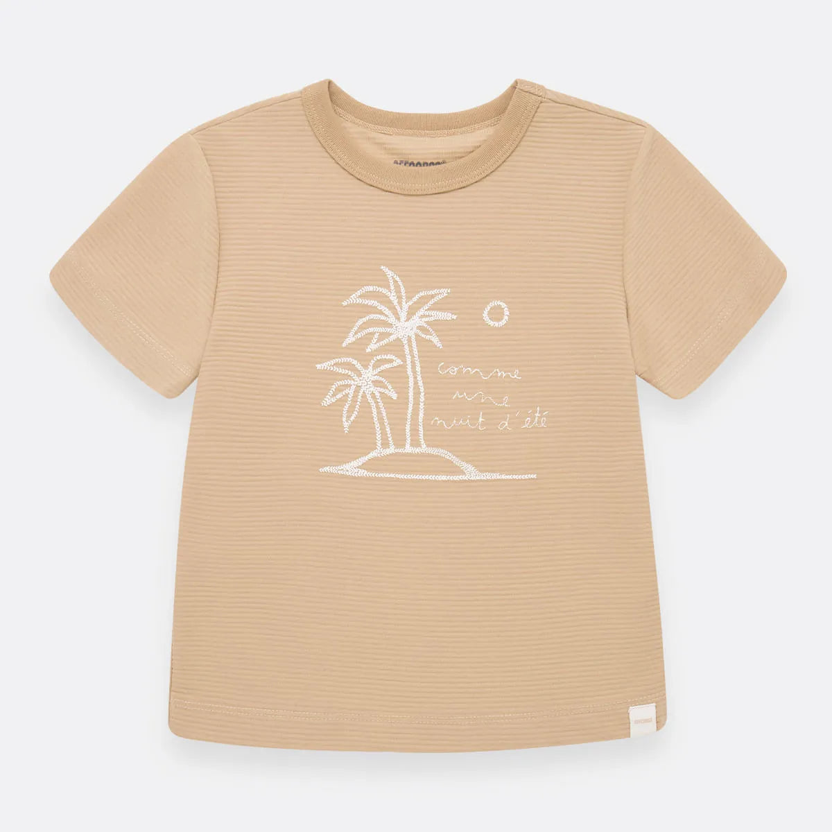 Camiseta Con Textura