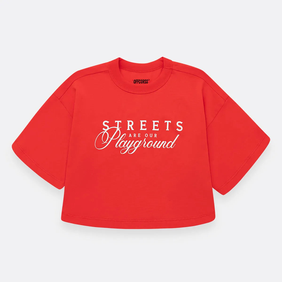 Camiseta Streets Roja