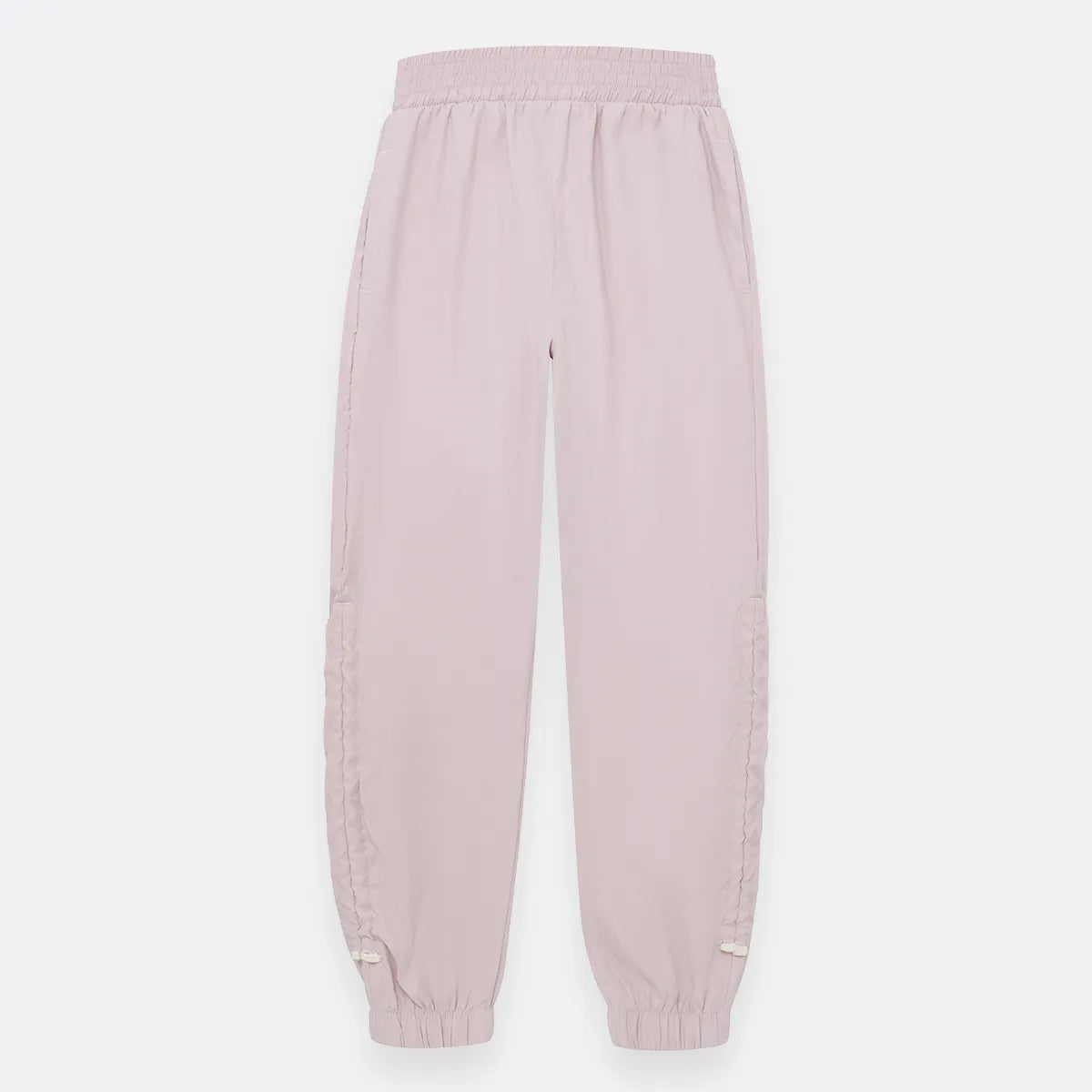 Pantalon Silueta Recta Con Rcogido