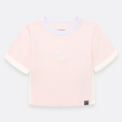Camiseta Crop Top Manga Corta