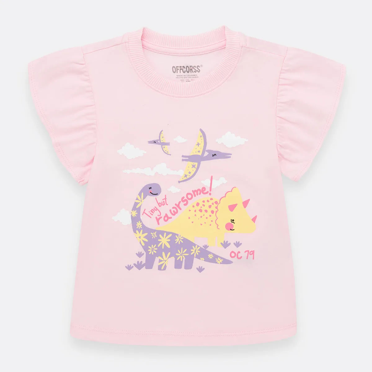 Camiseta Dino Manga Bolero