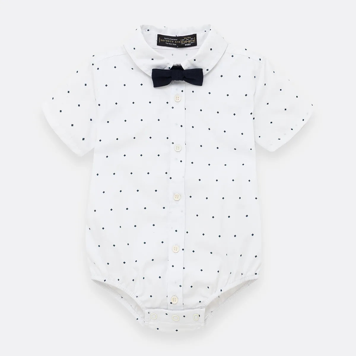 Body Punticos Con Corbatin