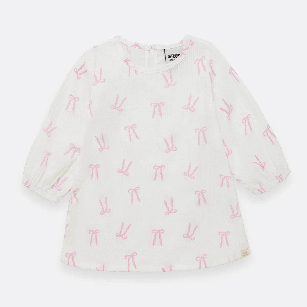 Vestido Moños Manga Larga