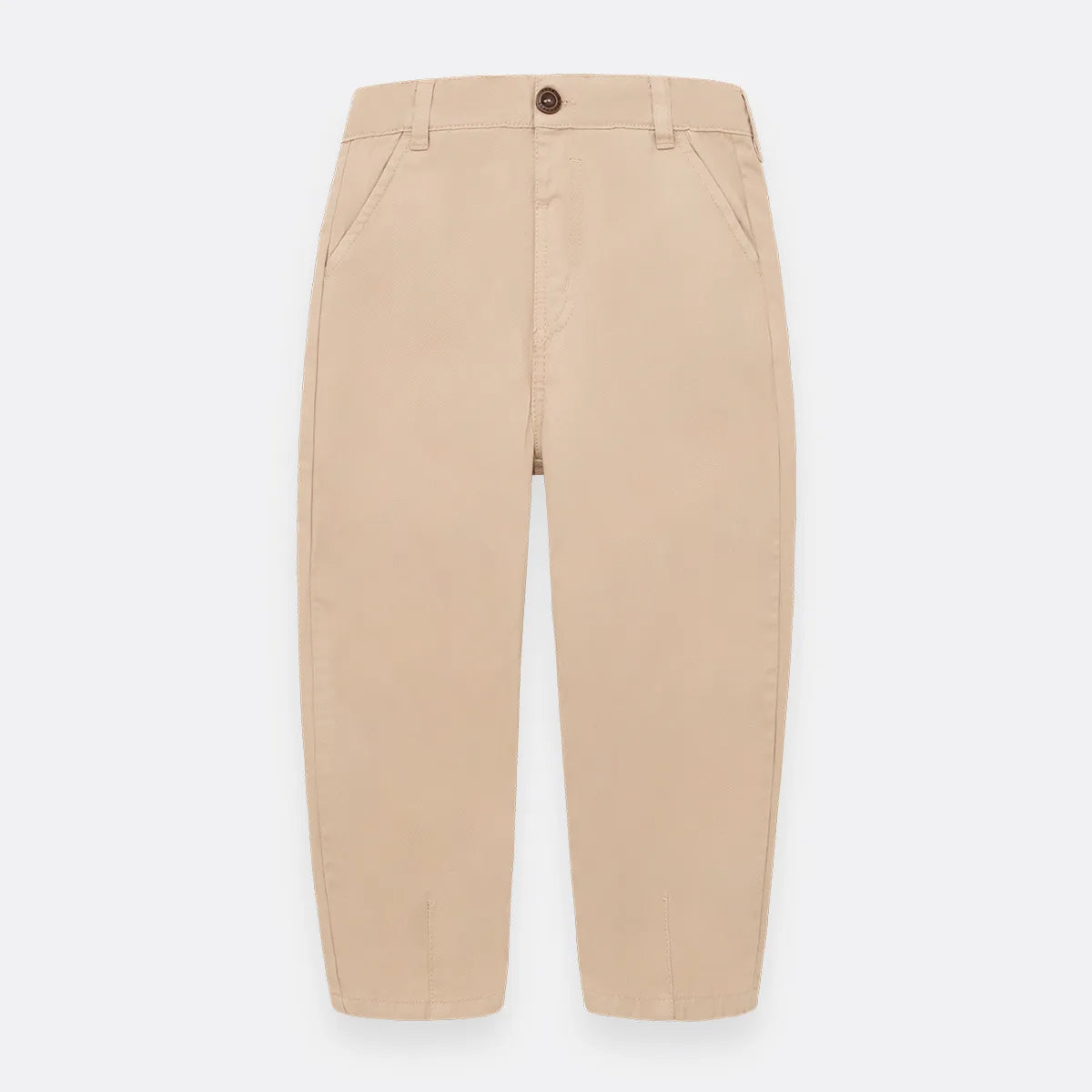 Pantalon Silueta Clasica Beige