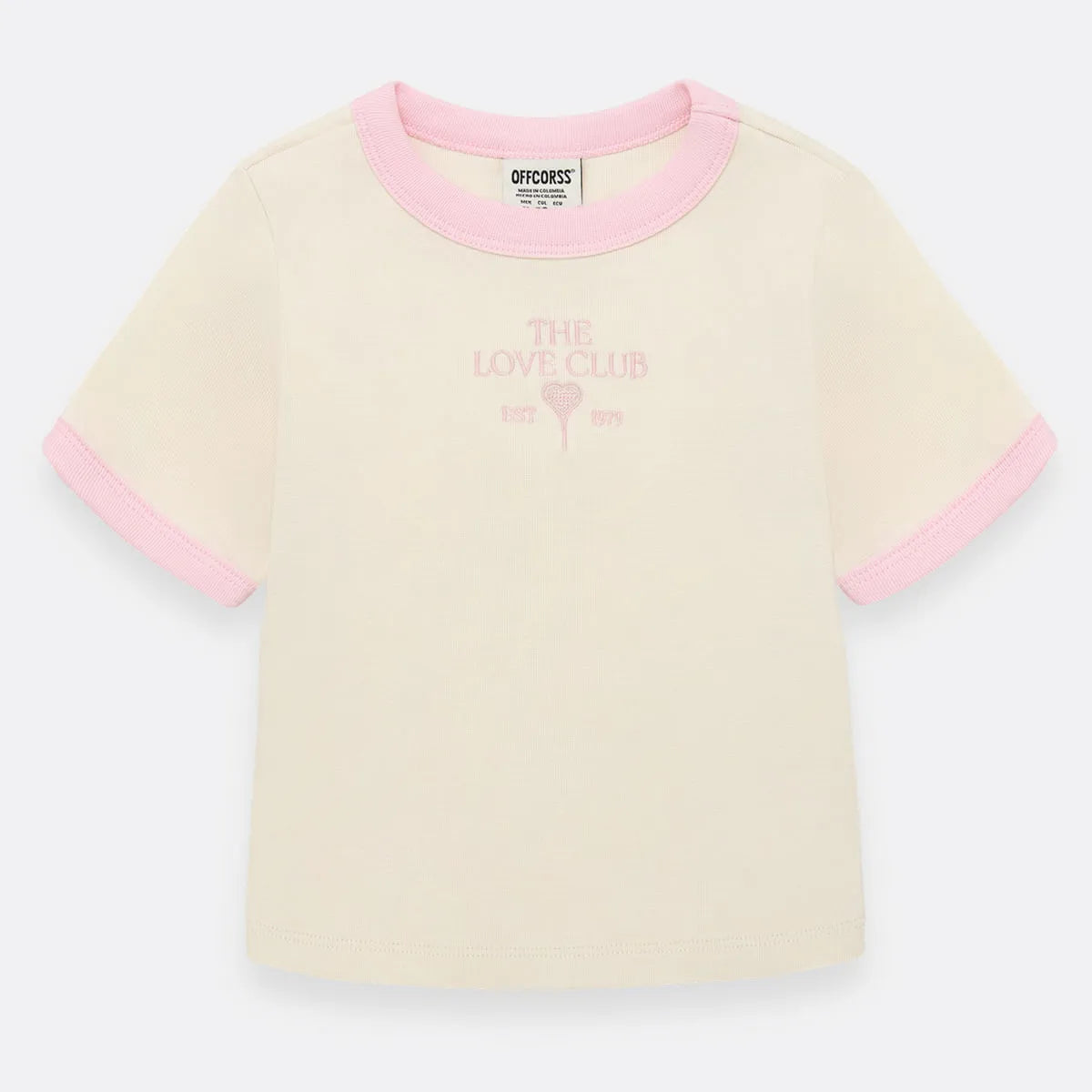Camiseta Crop Top The Love Club