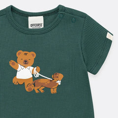 Conjunto Bebe Oso Paseador