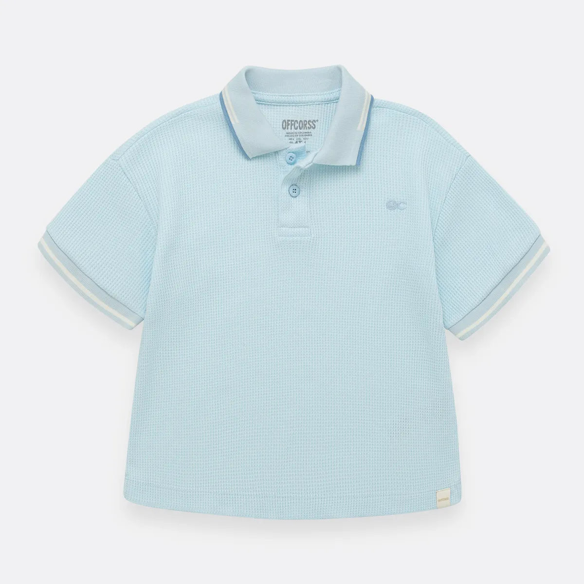 Camiseta Polo Azul