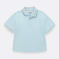 Camiseta Polo Azul