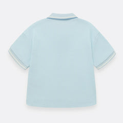 Camiseta Polo Azul