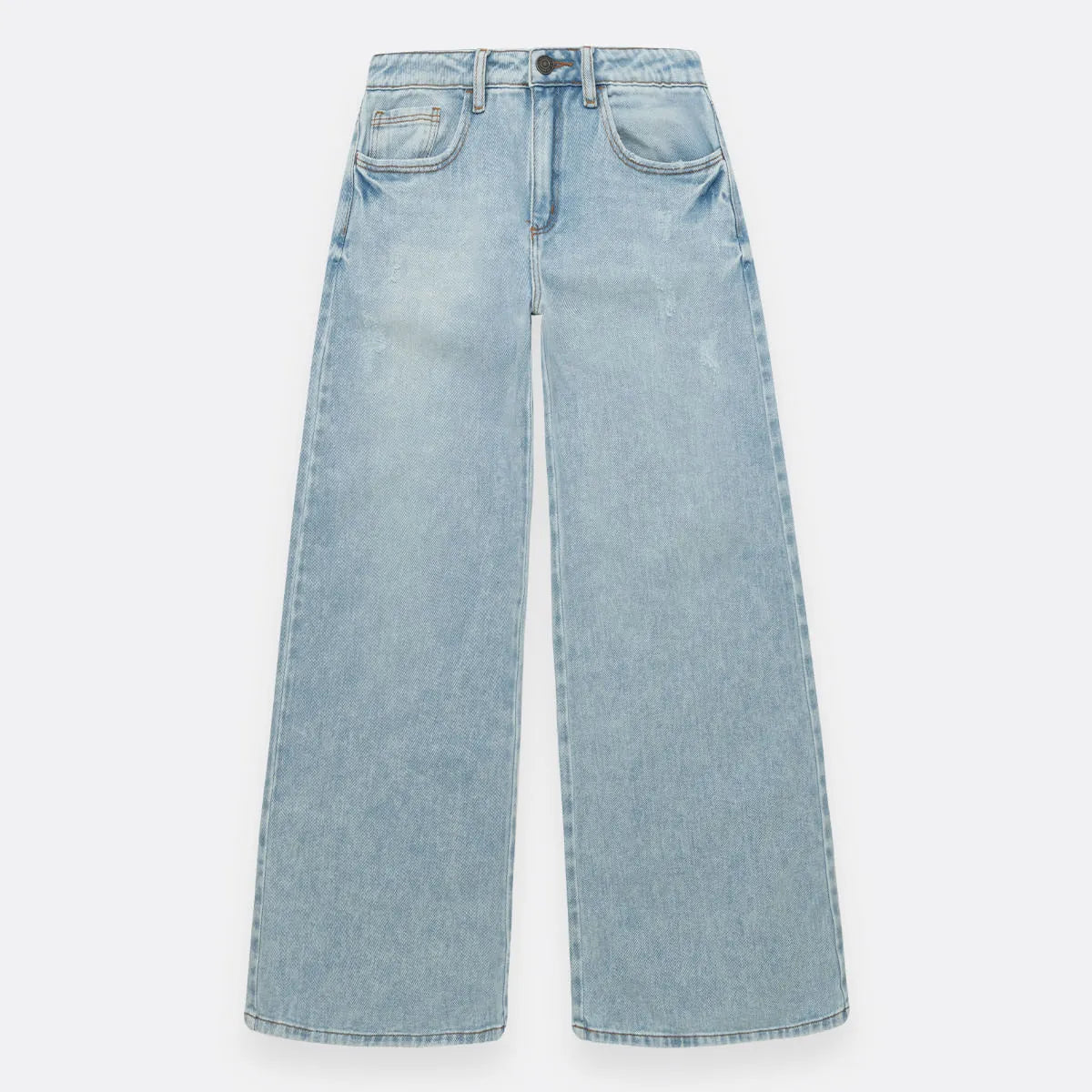 Jean Wide Leg Claro