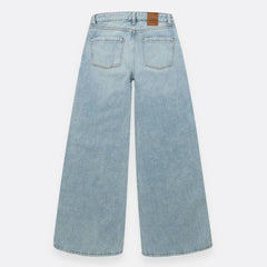Jean Wide Leg Claro