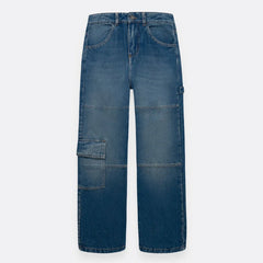 Denim Con Bolsillo Cargo