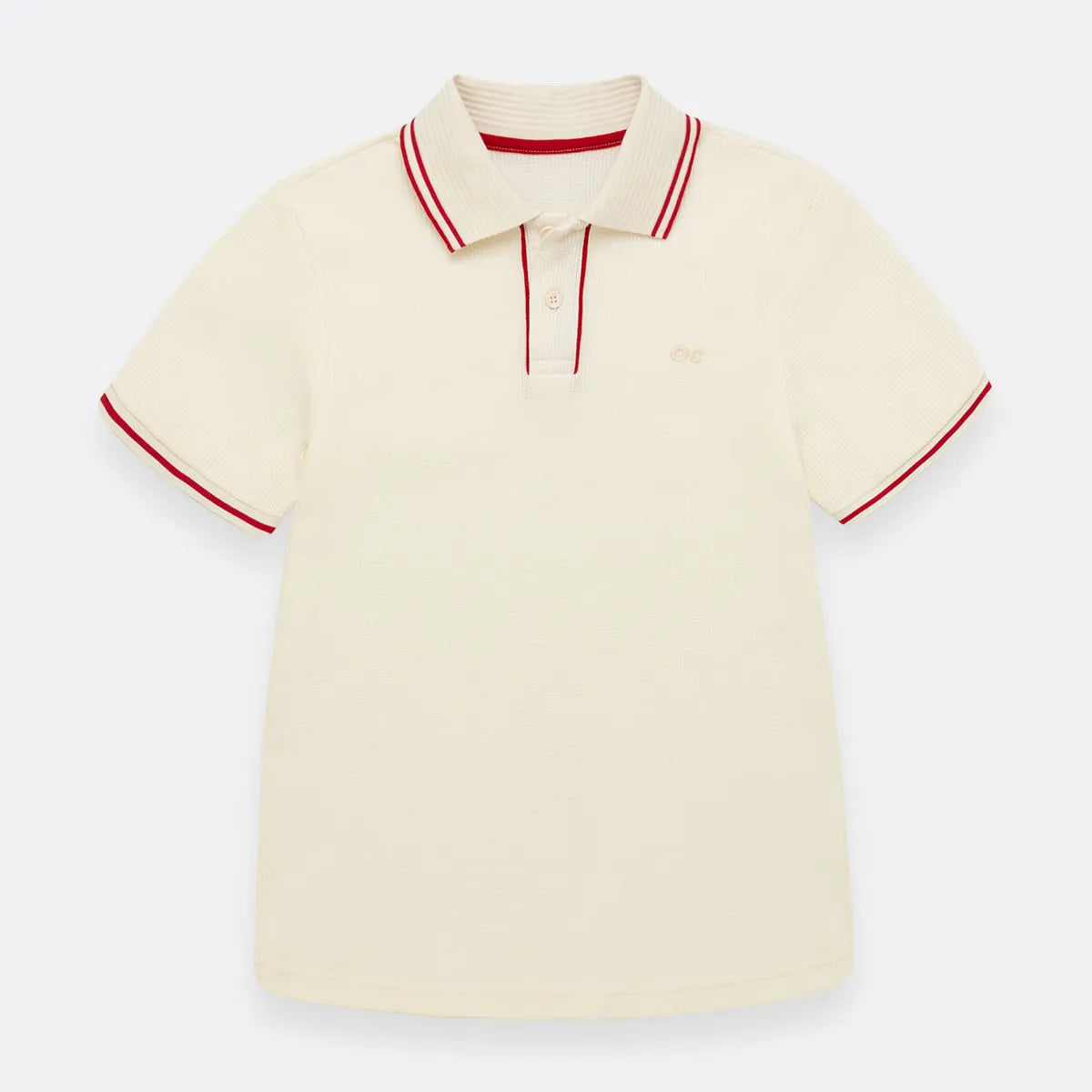 Camiseta Polo Beige