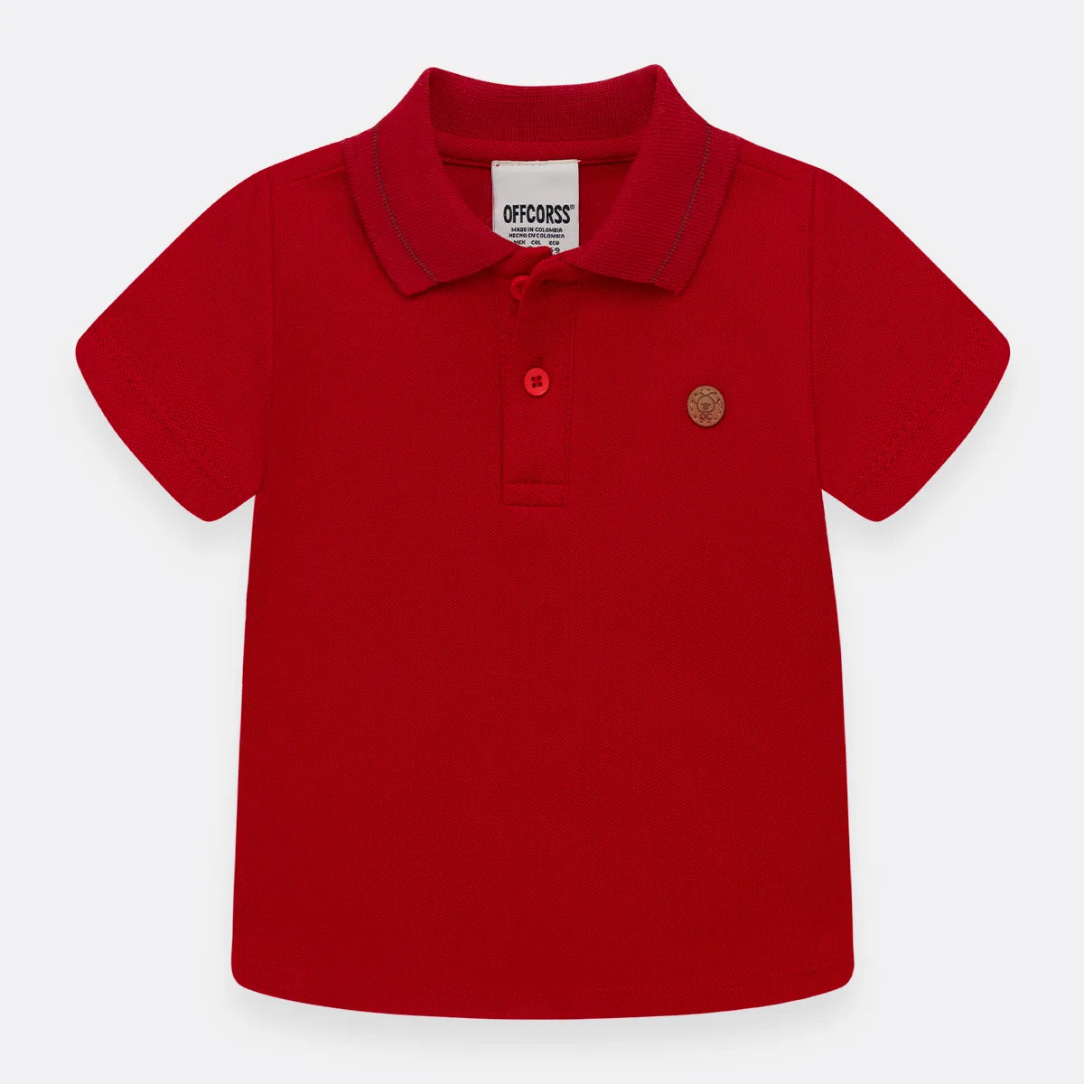 Camiseta Polo Roja