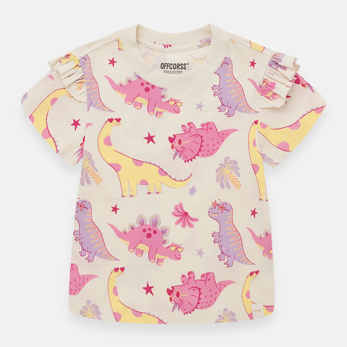 Camiseta Manga Corta Con Bolero