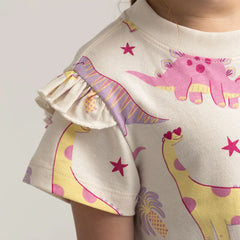 Camiseta Manga Corta Con Bolero