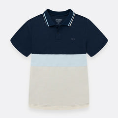 Camiseta Polo Azul