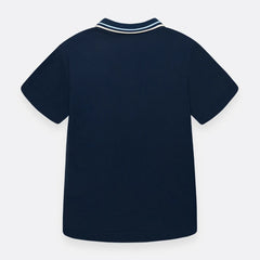 Camiseta Polo Azul