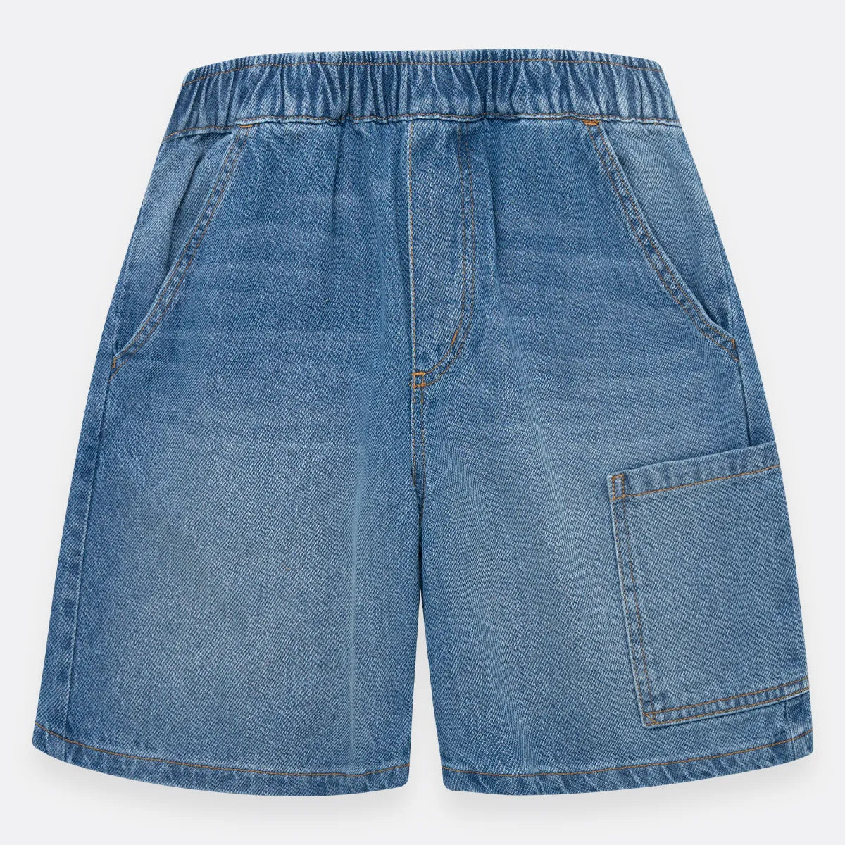 Bermuda Con Cintura Elastica