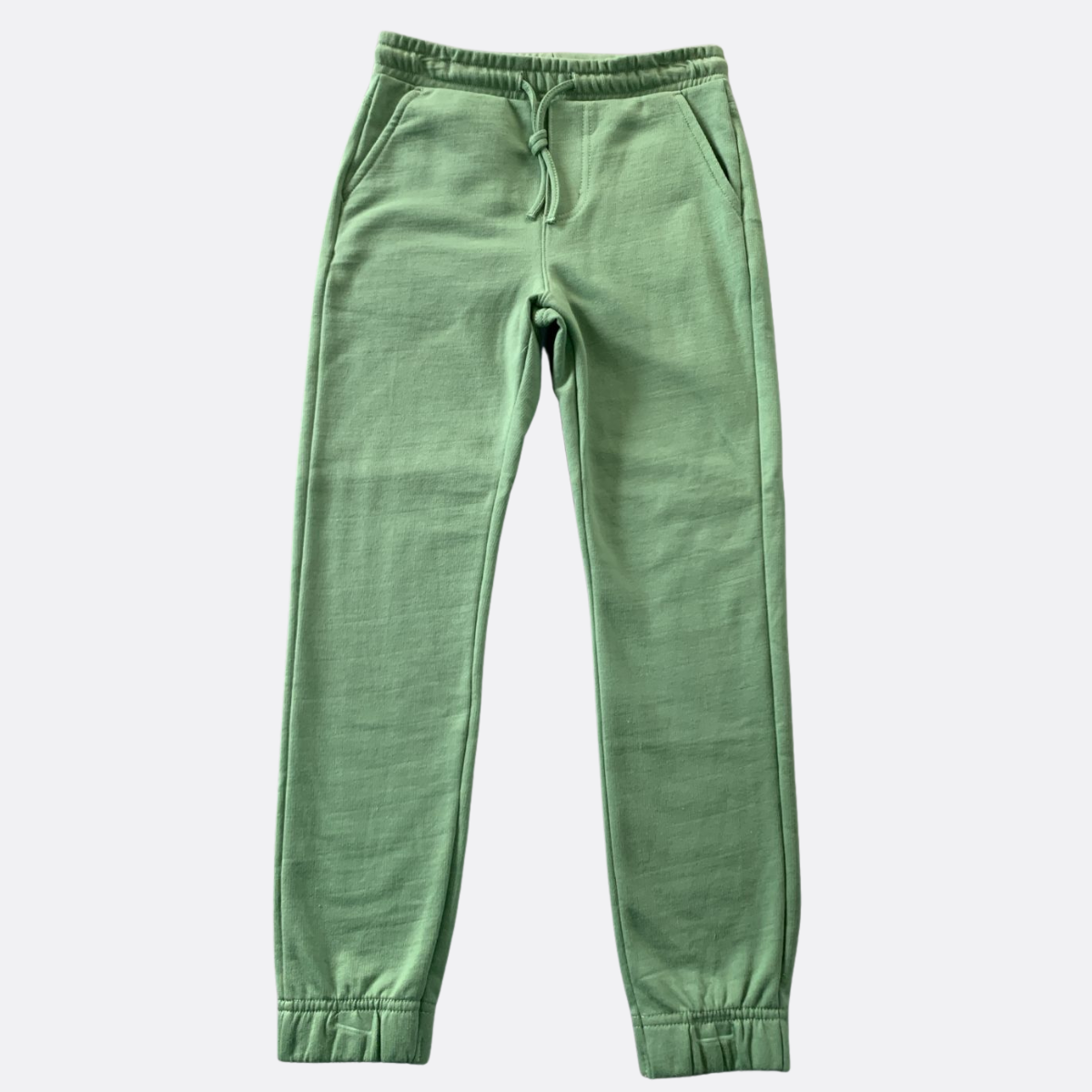 Sudadera Verde Con Cordon En Cintura