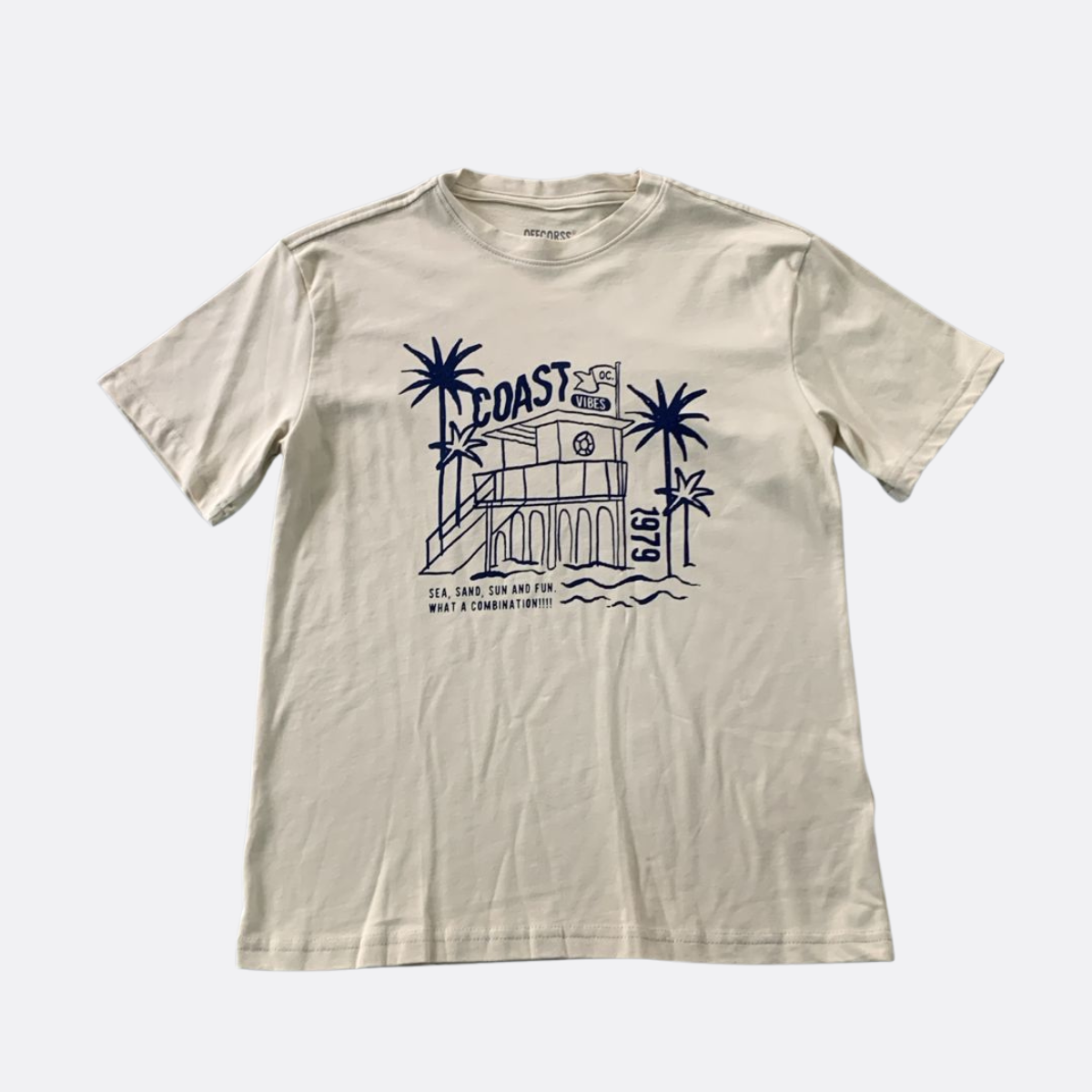 Camiseta Coast Beige