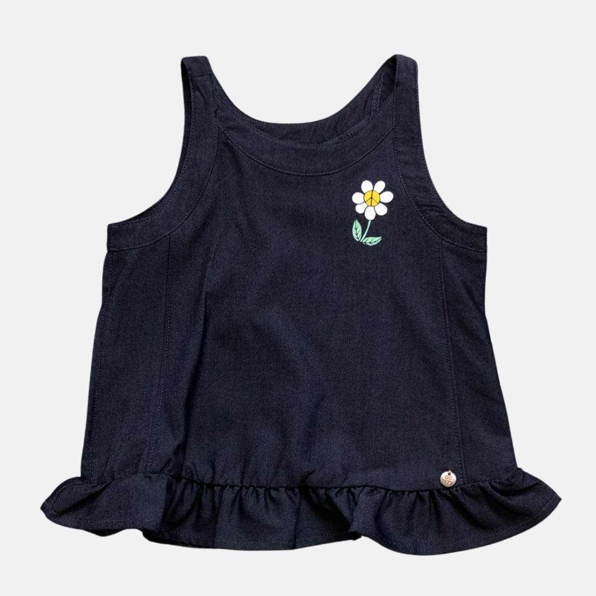 Camisa Manga Sisa Indigo