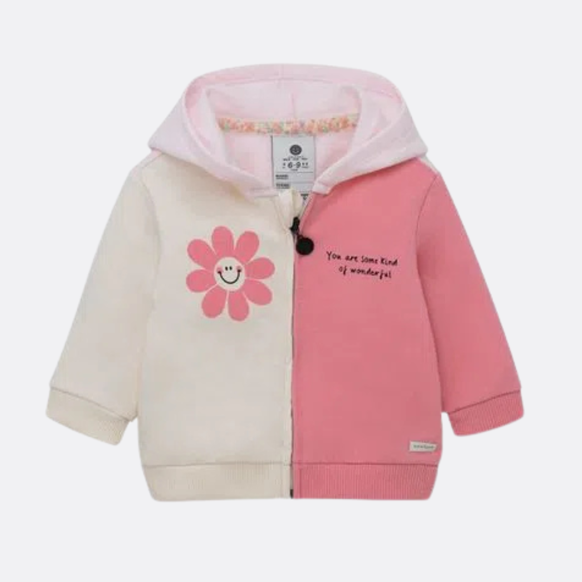 Buzo Bebe Abierto Rosado