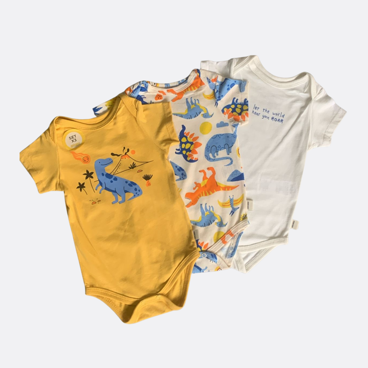 Set De 3 Bodys