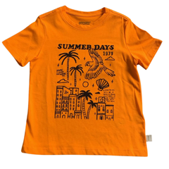 Camiseta Summer Days Naranja