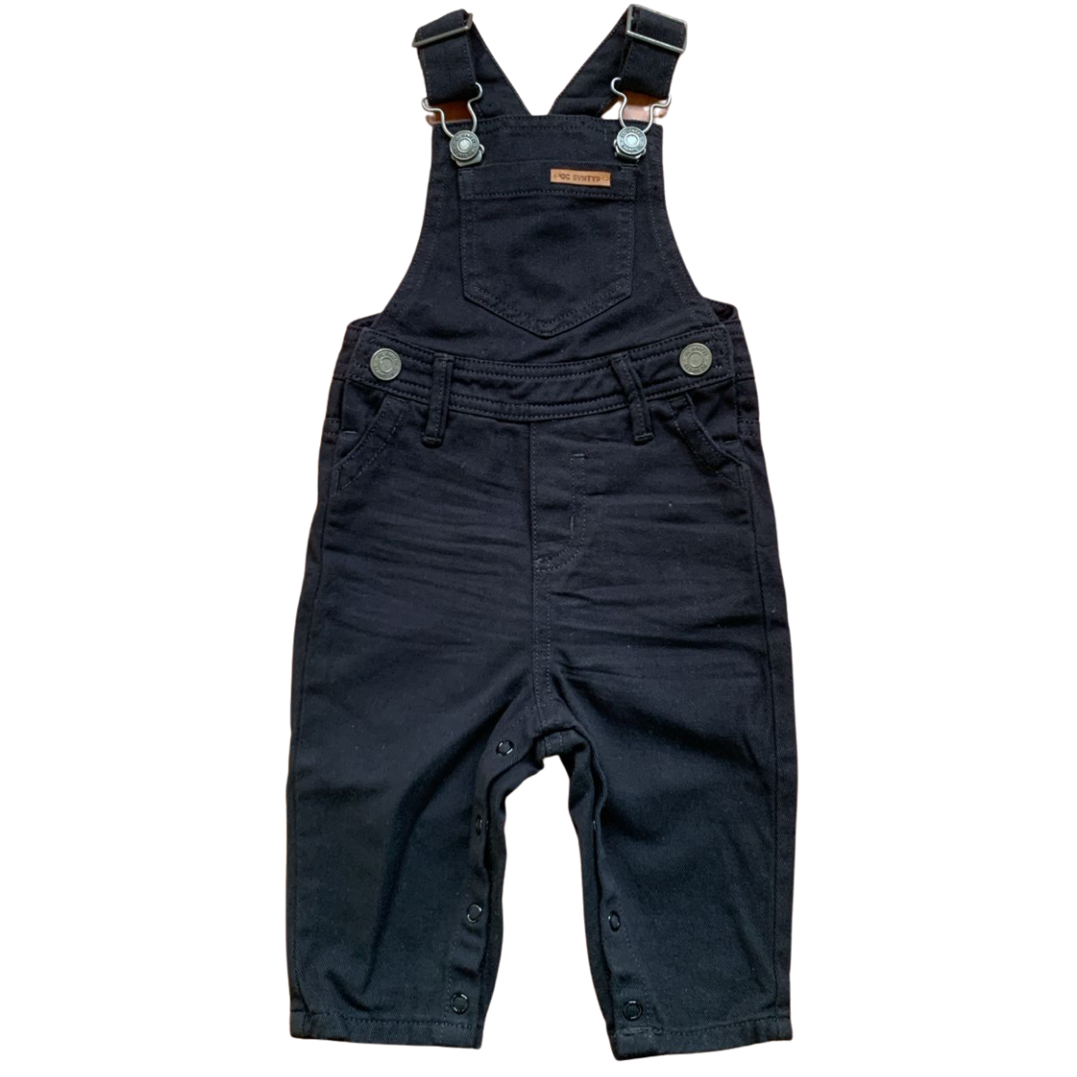 Overalls Negro Bebe