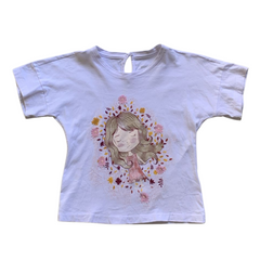 Camiseta Manga Corta Con Estampado
