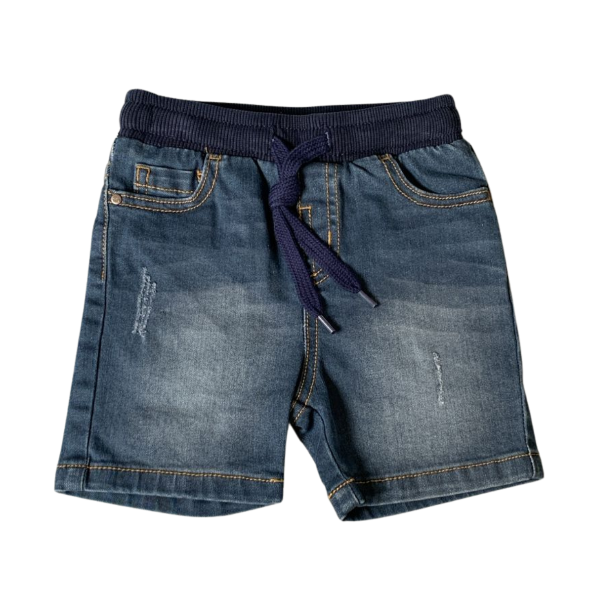 Bermuda Jean Pra Niño Con Cordon