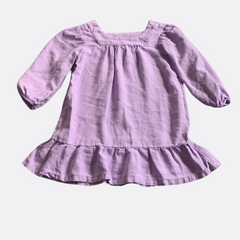 Vestido  Mnaga Larga Purpura