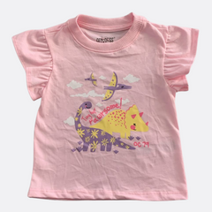 Camiseta Dinos Rosa